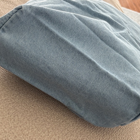 BAGGU Light Blue Denim Duck Tote -NWT - Picture 3 of 10